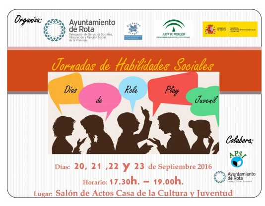 Jornadas de habilidades sociales en Rota