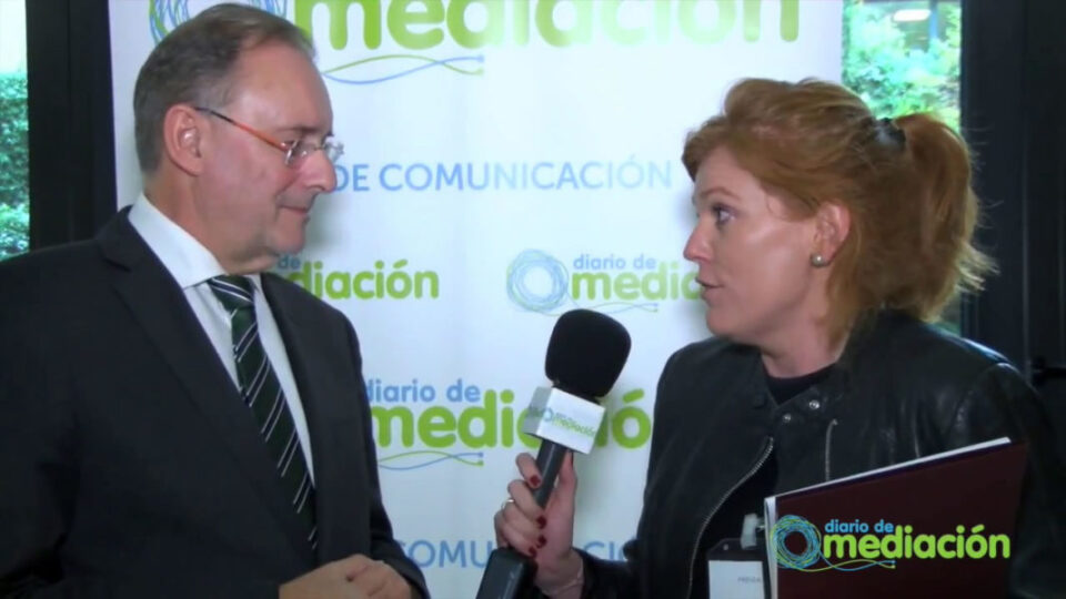 Álvaro Cuesta, del Consejo General del Poder Judicial, habla sobre la Formación de Mediadores