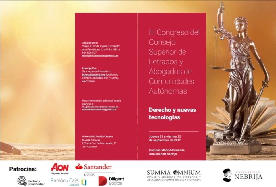 III Congreso del Consejo Superior de Letrados y Abogados