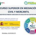 Curso Superior de Mediación Civil y Mercantil 2025