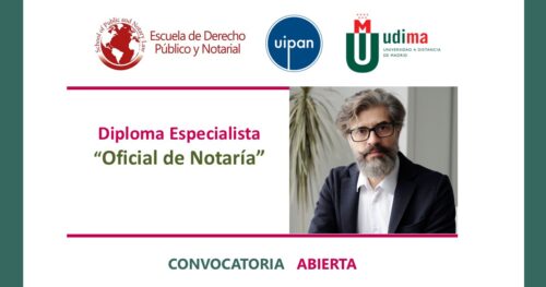 Diploma Especialista “Oficial de Notaría”
